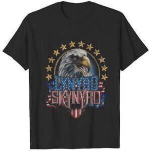Lynyrd Skynyrd Eagle Graphic T-Shirt Rock Music Southern Rock Band Fan Gift Tee